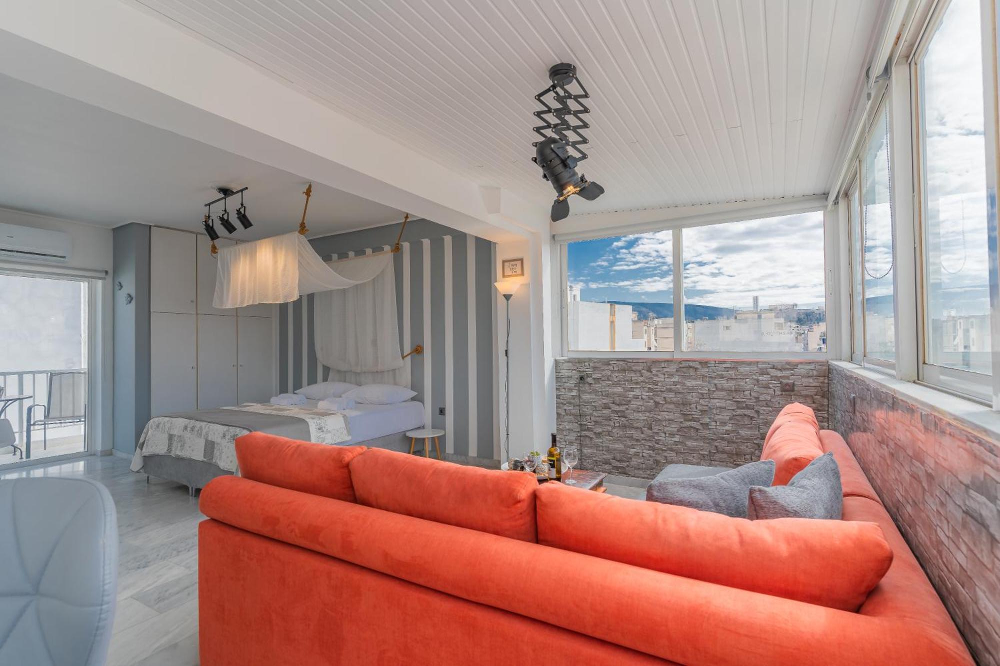 Апартаменты Acrolofts M62 With Playground Афины Экстерьер фото
